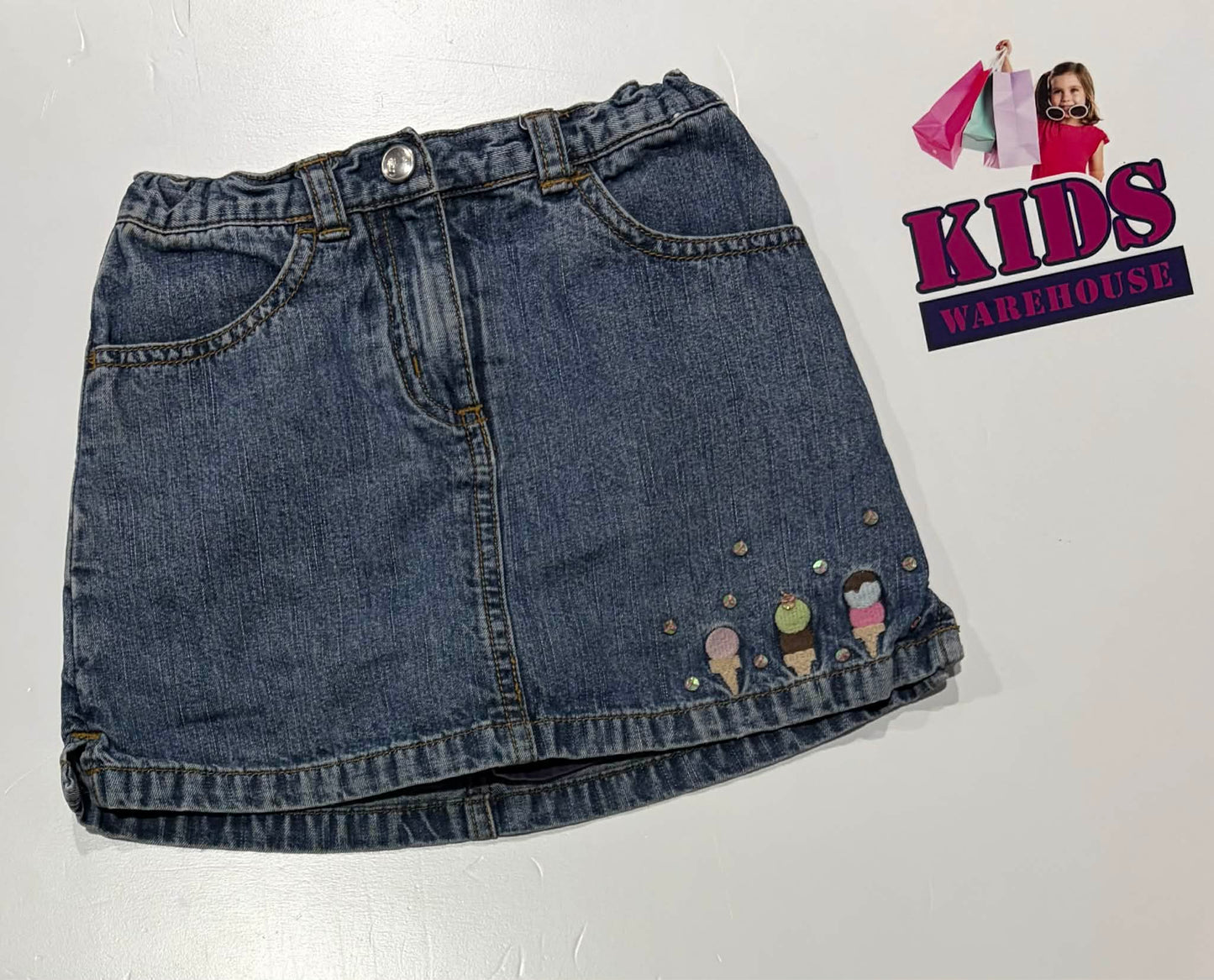 Gymboree Blue Jean Skirt Size 5