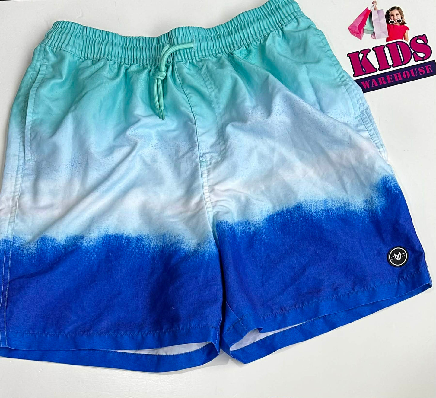 Bauhaus Blue & Green Shorts Size 16