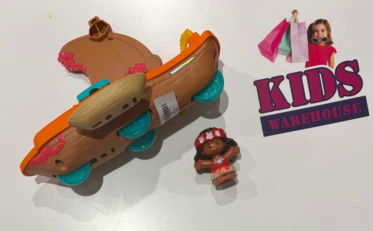Fisher-Price Little People Moana Boat Toy