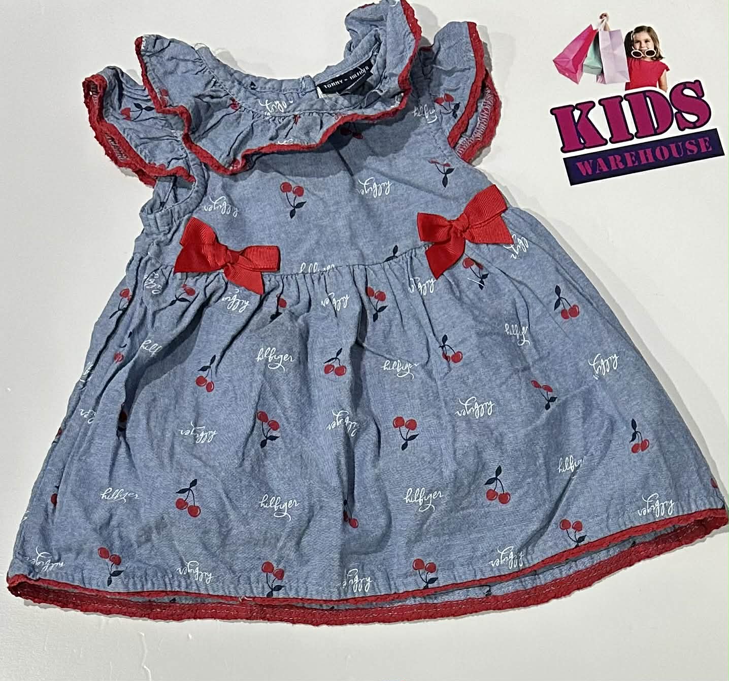 Tommy Hilfiger Blue & Red Dress Size 1