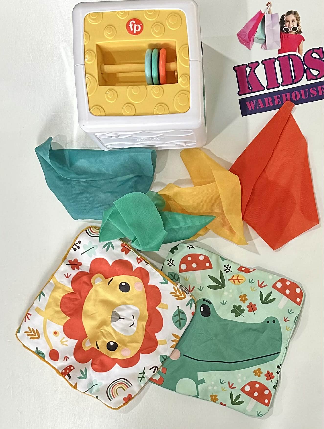 Fisher Price Crinkle Tissue Sensory Toy