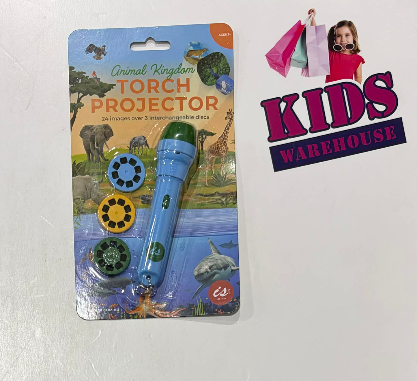 Not Used Isalbi Animal Kingdom Torch Projector Toy