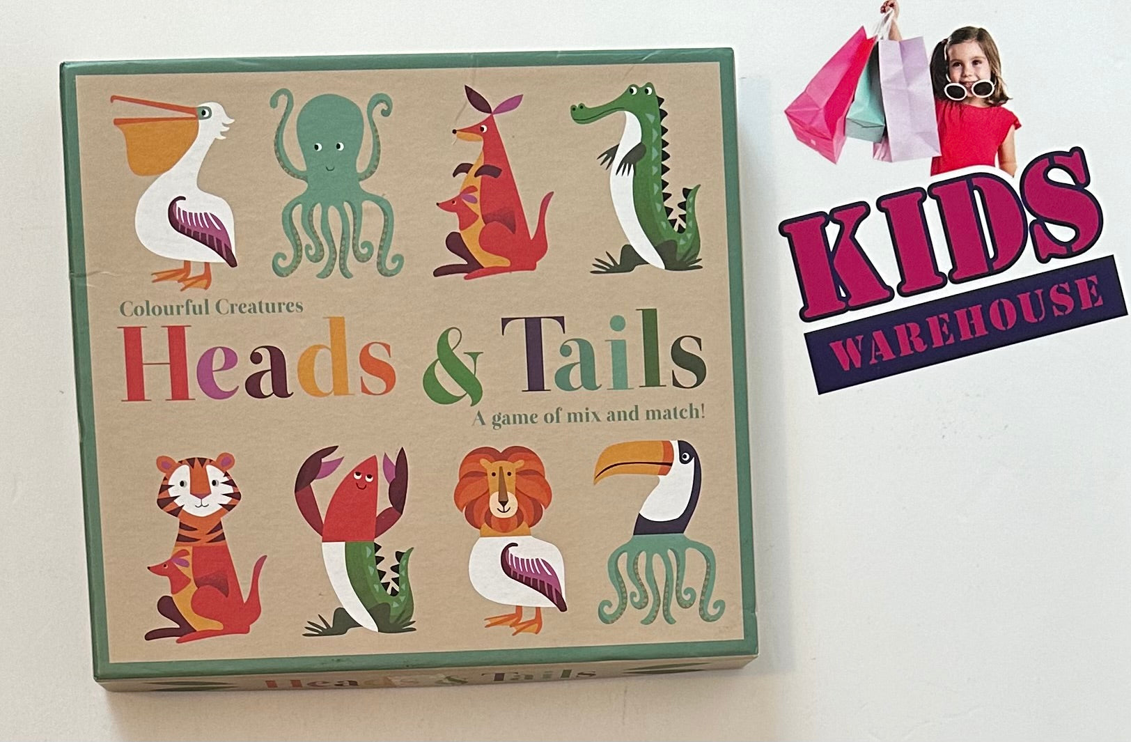 Colourful Creatures Heads & Tails A Game Of Mix And Match! Kids