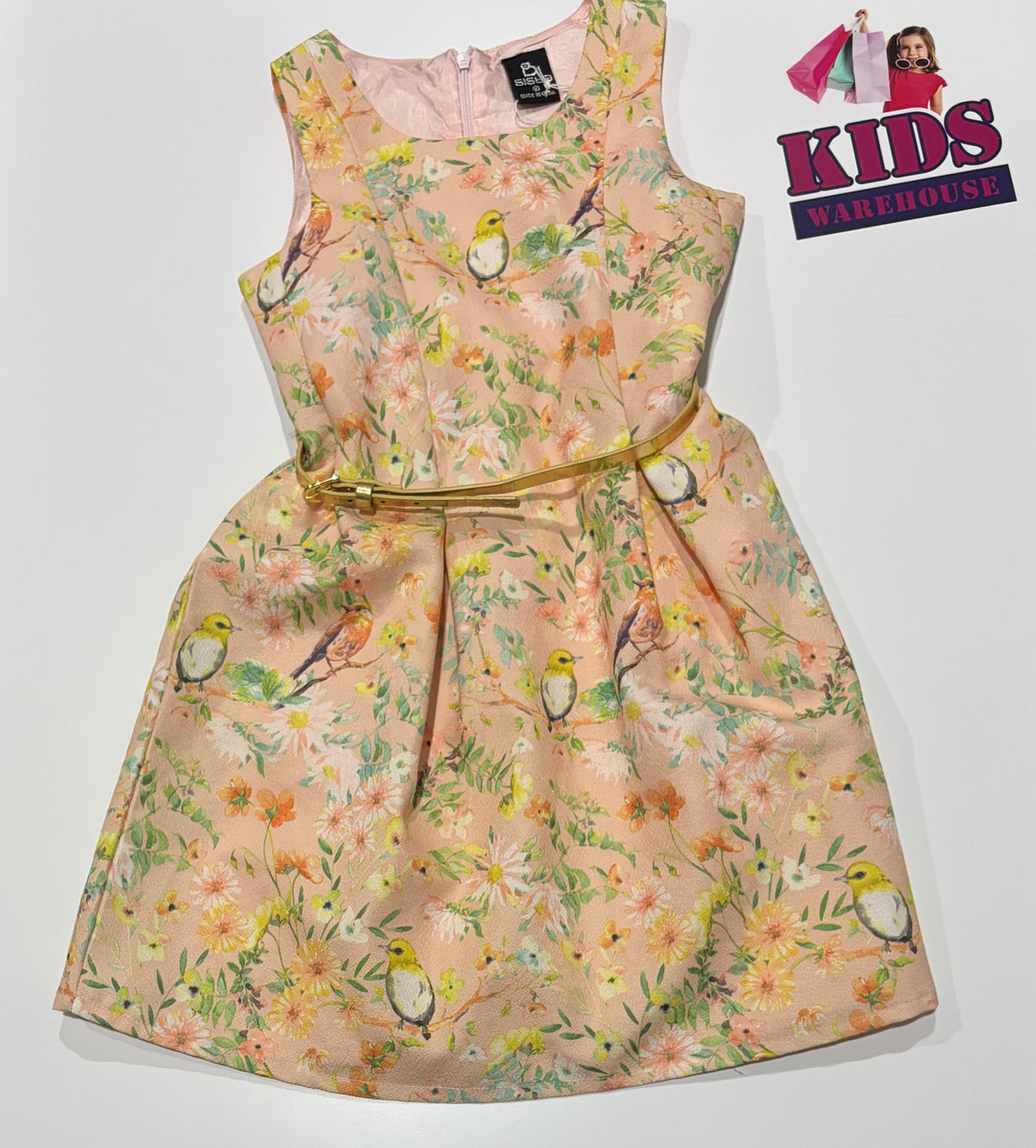 Sista Pink, Floral Print Dress Size 6