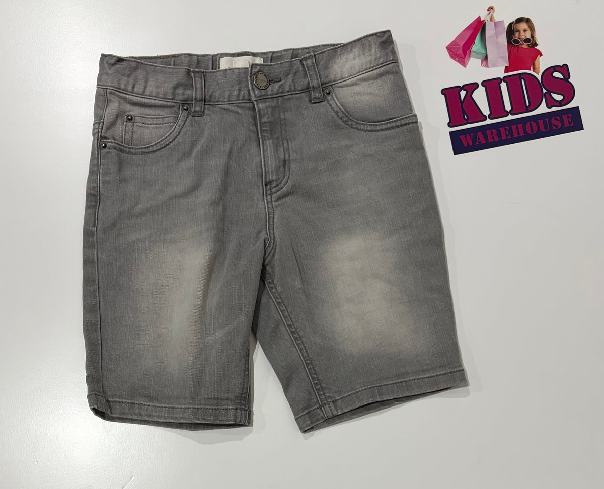 Cr. Denim Grey Denim Shorts Size 8