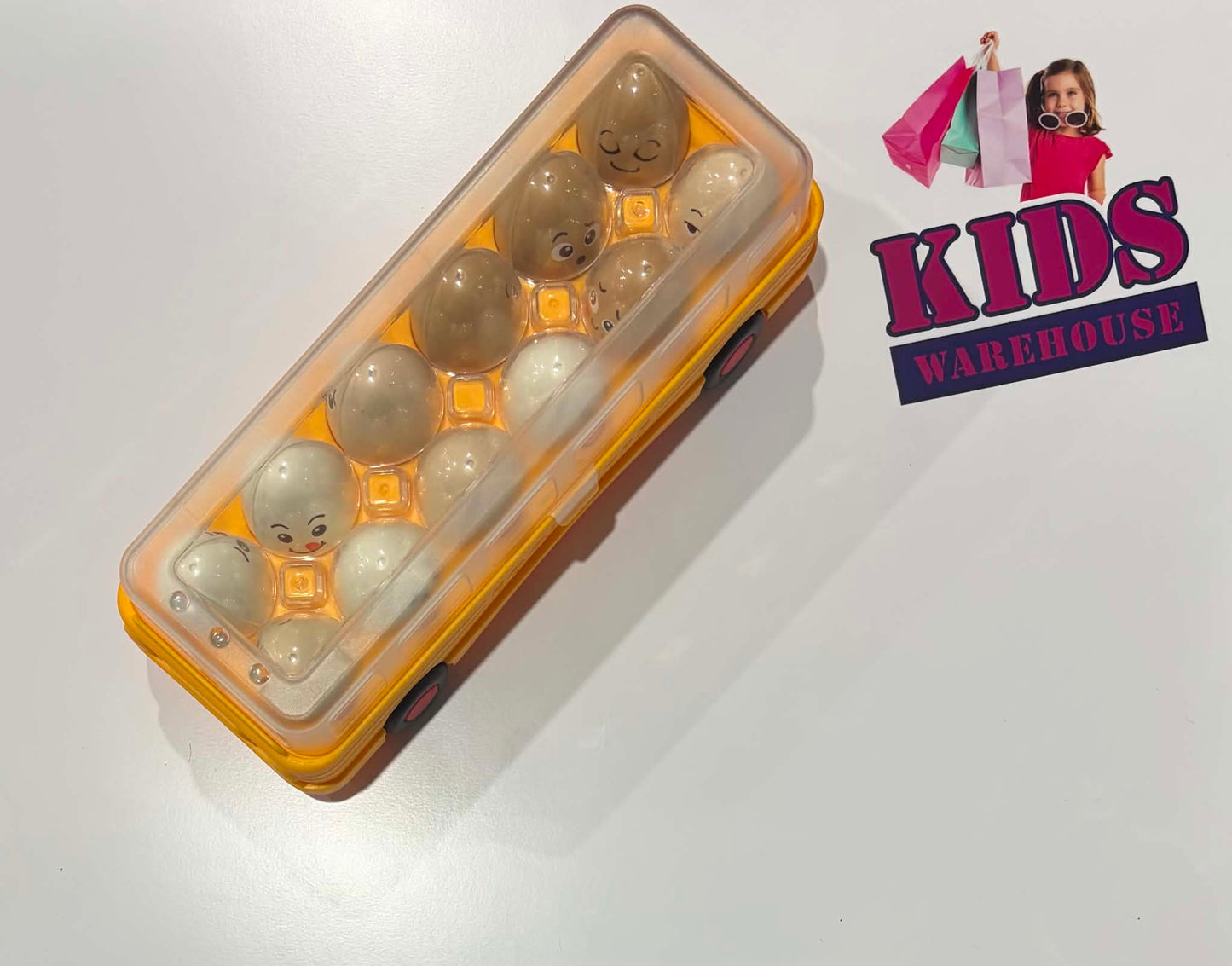 Eggxpress Yourself Bus Toy