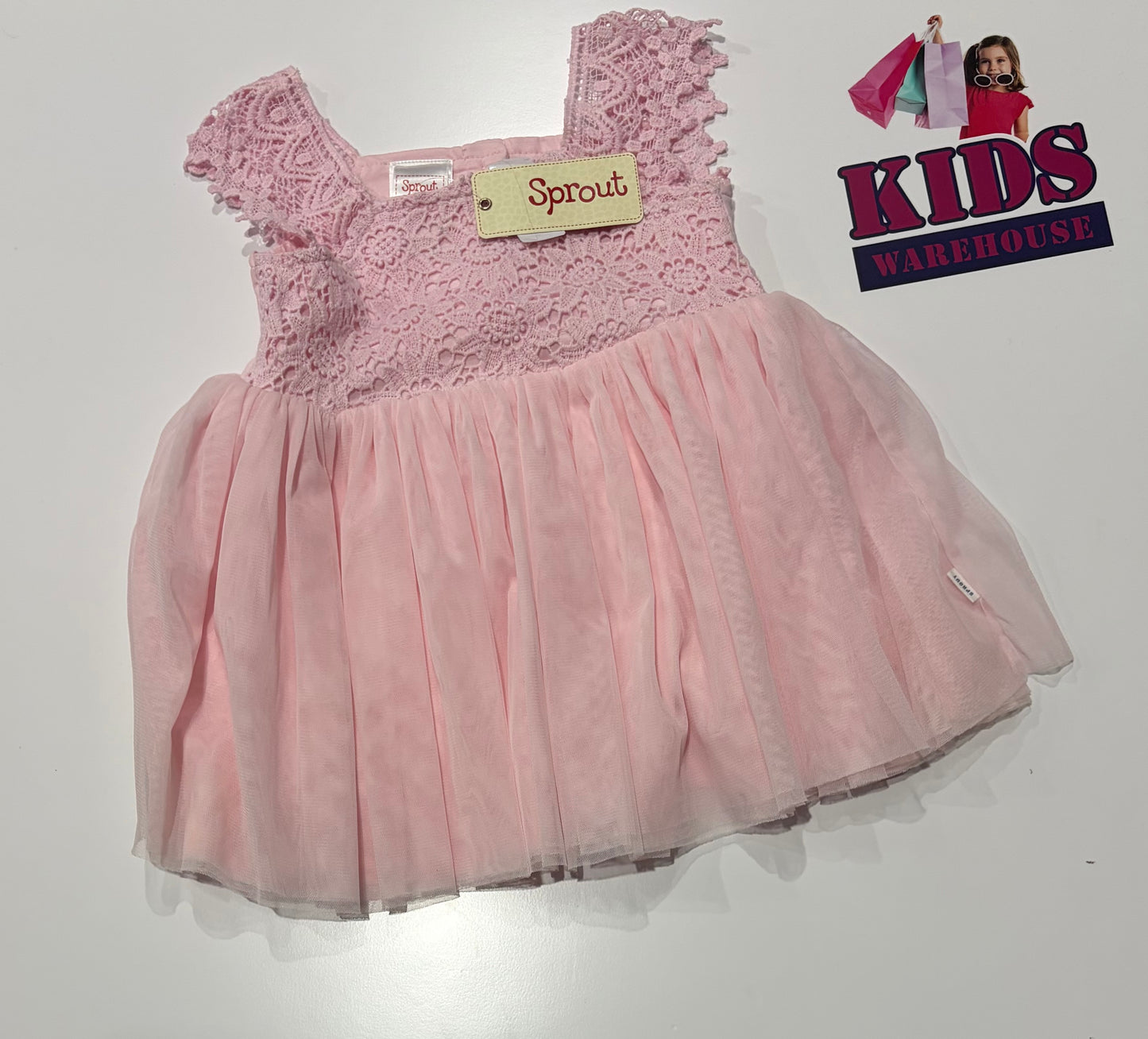 Not Used Sprout Pink Dress Size 1