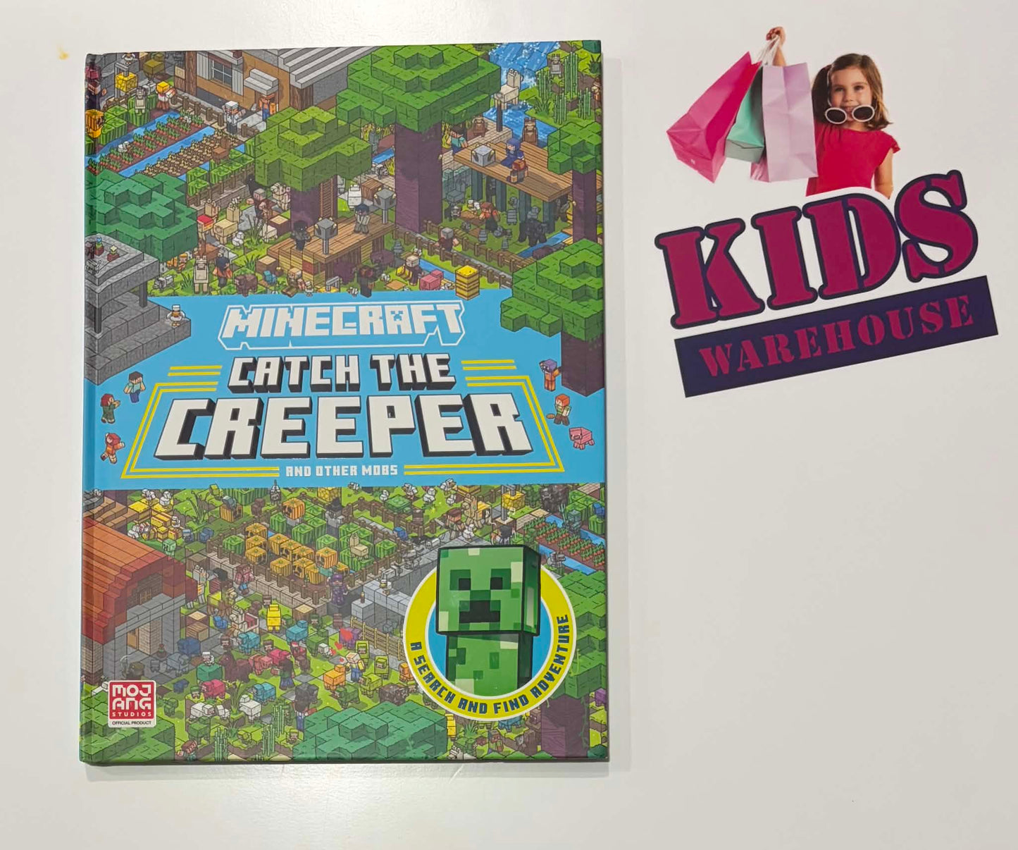 Minecraft Catch The Creeper And Other Mobs (Hardcover)
