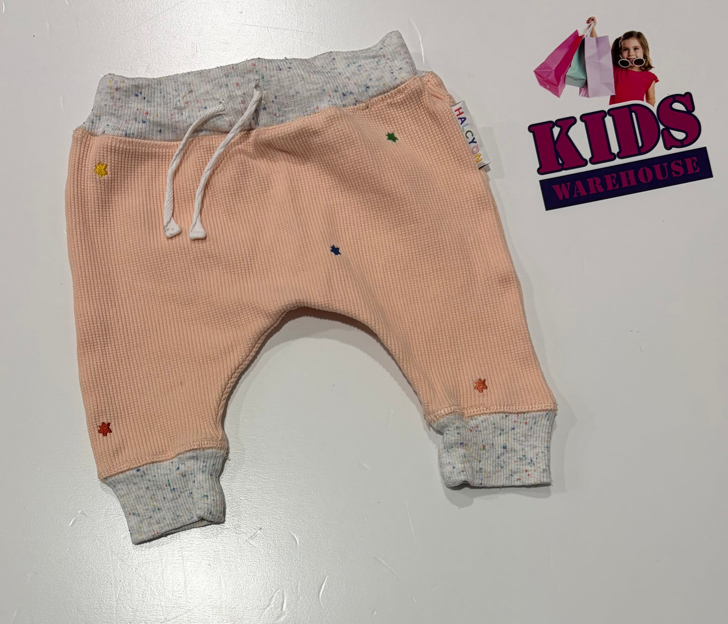 Halcyon Nights Pink, Grey Pants Size 000