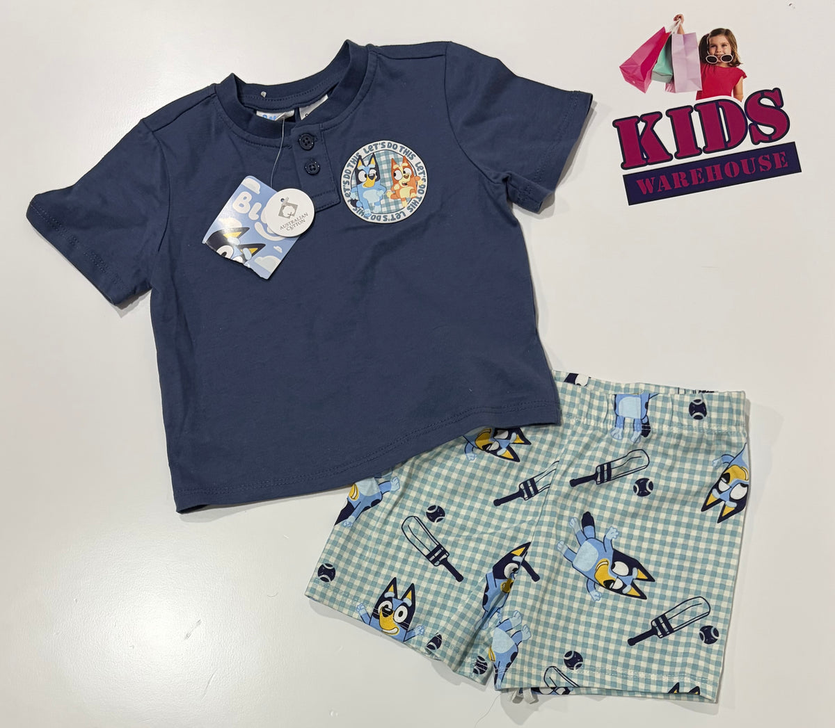 Not Used Bluey 2 Piece Pyjama Set Size 1