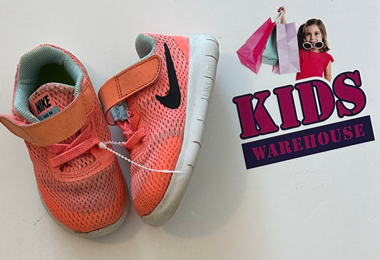 Nike Fluro Orange Runners Size US5/UK4.5 (Toddler)
