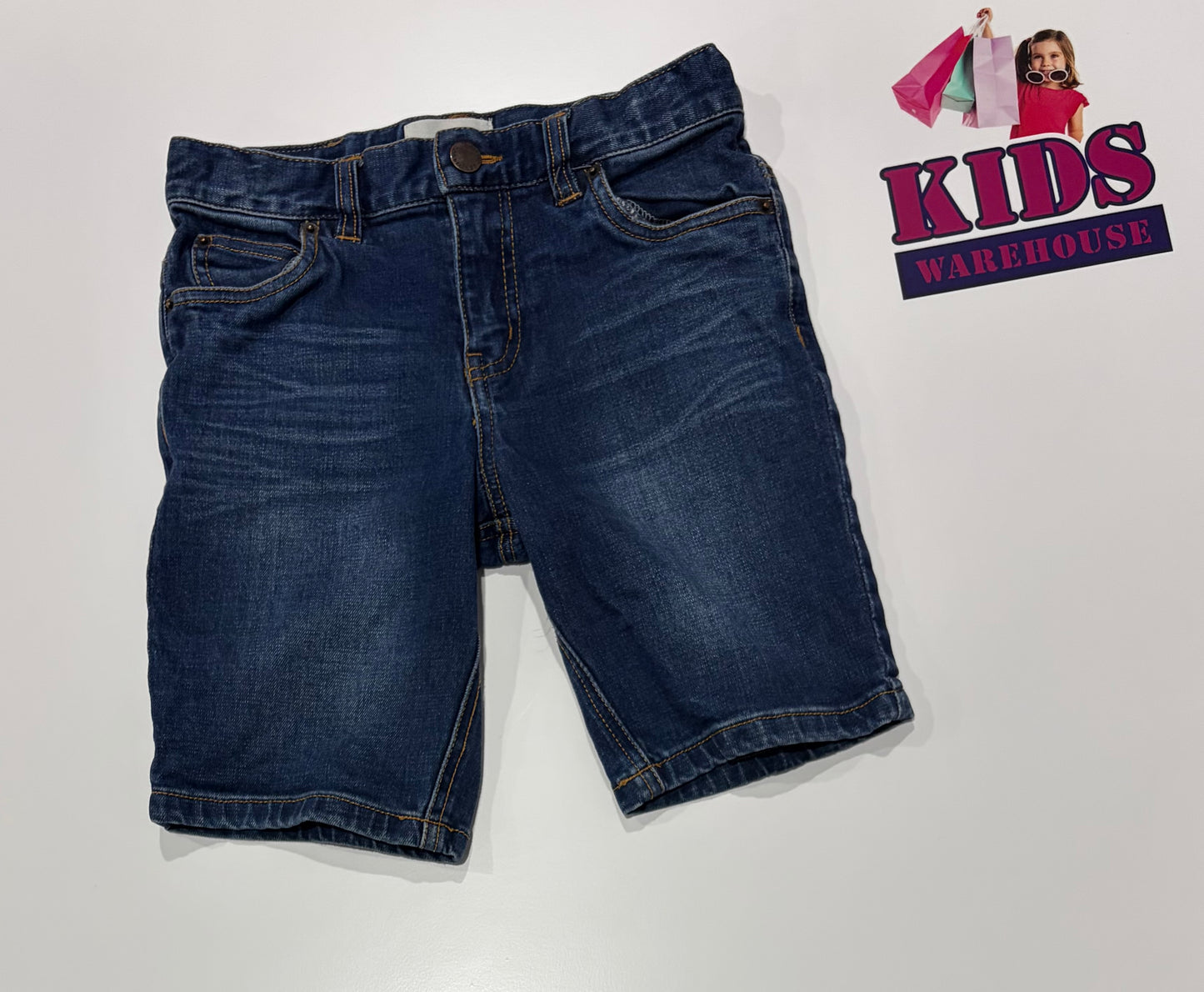 Cr. Denim Dark Denim Shorts Size 7