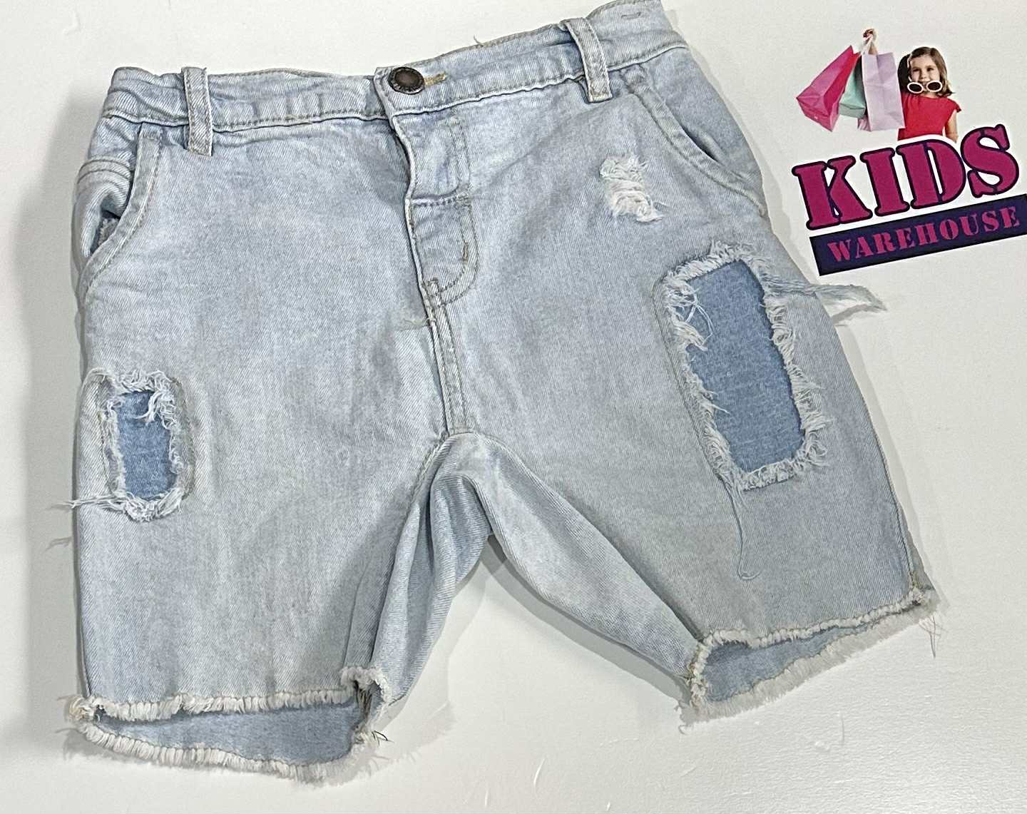 Cotton On Light Blue Jean Shorts Size 5