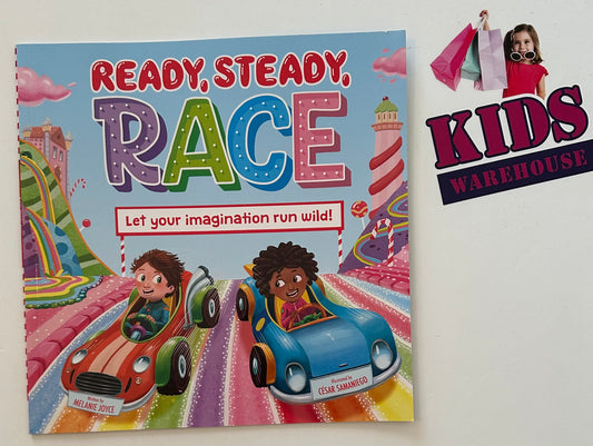 Ready, Steady, RACE, Let your imagination run wild! - Melanie Joyce & Cesar Samaniego
