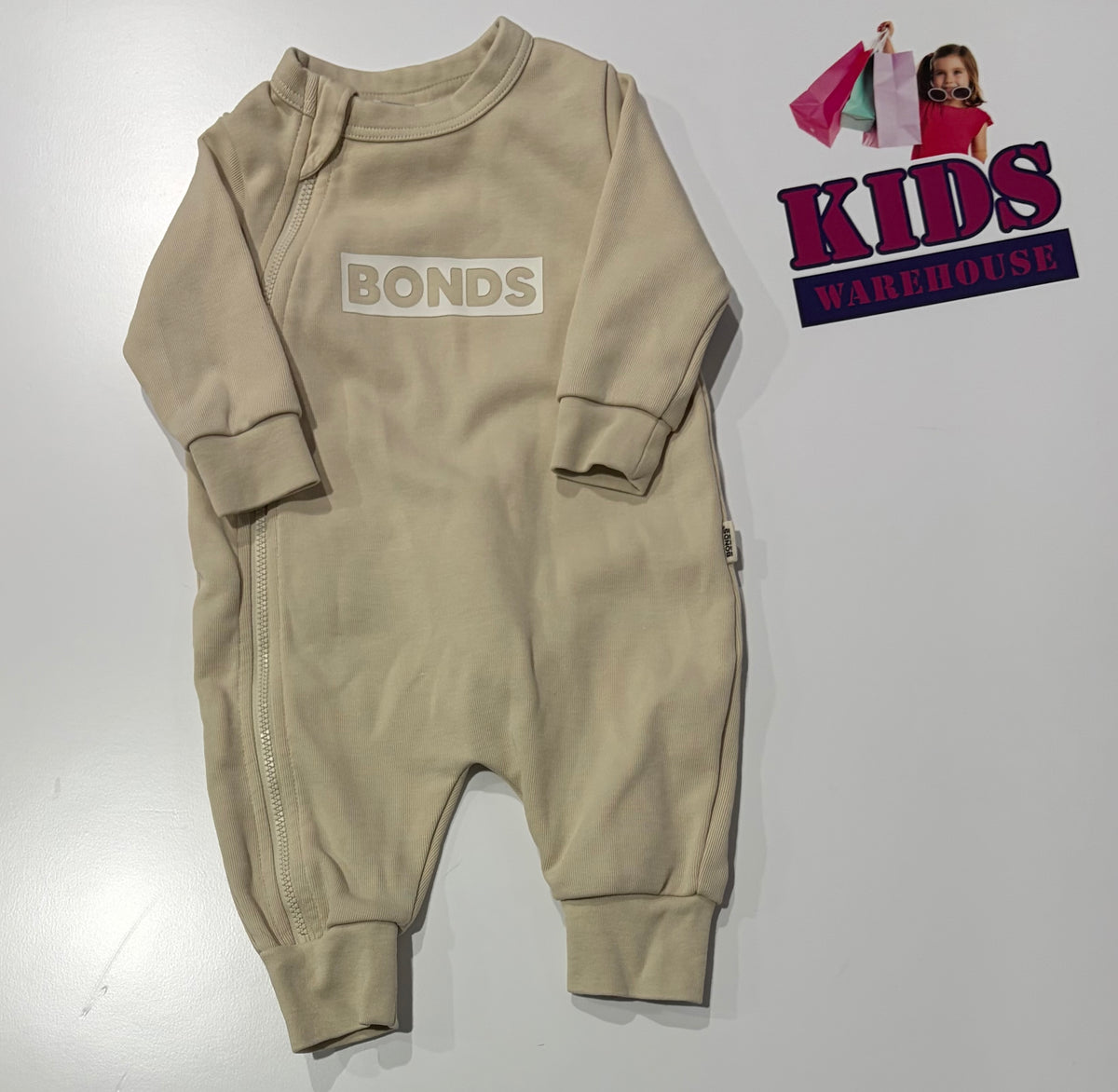 Bonds White Jumpsuit Size 000