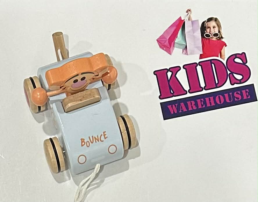 Disney Winnie The Pooh Tigger Wooden Race Car