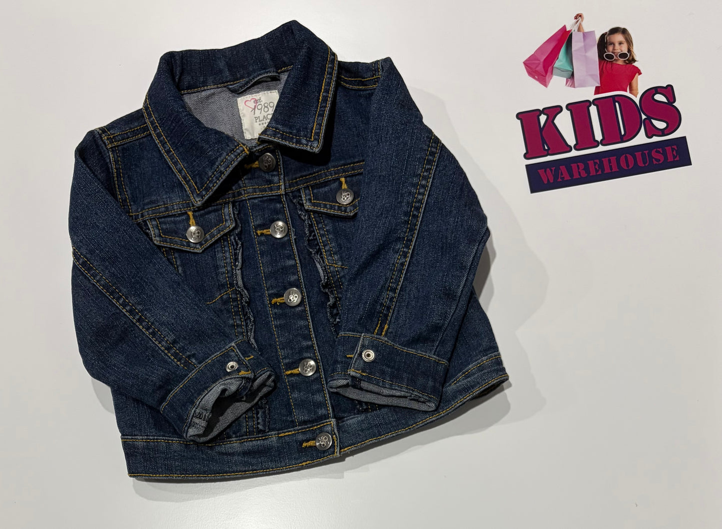 Place Dark Denim Jacket Size 3