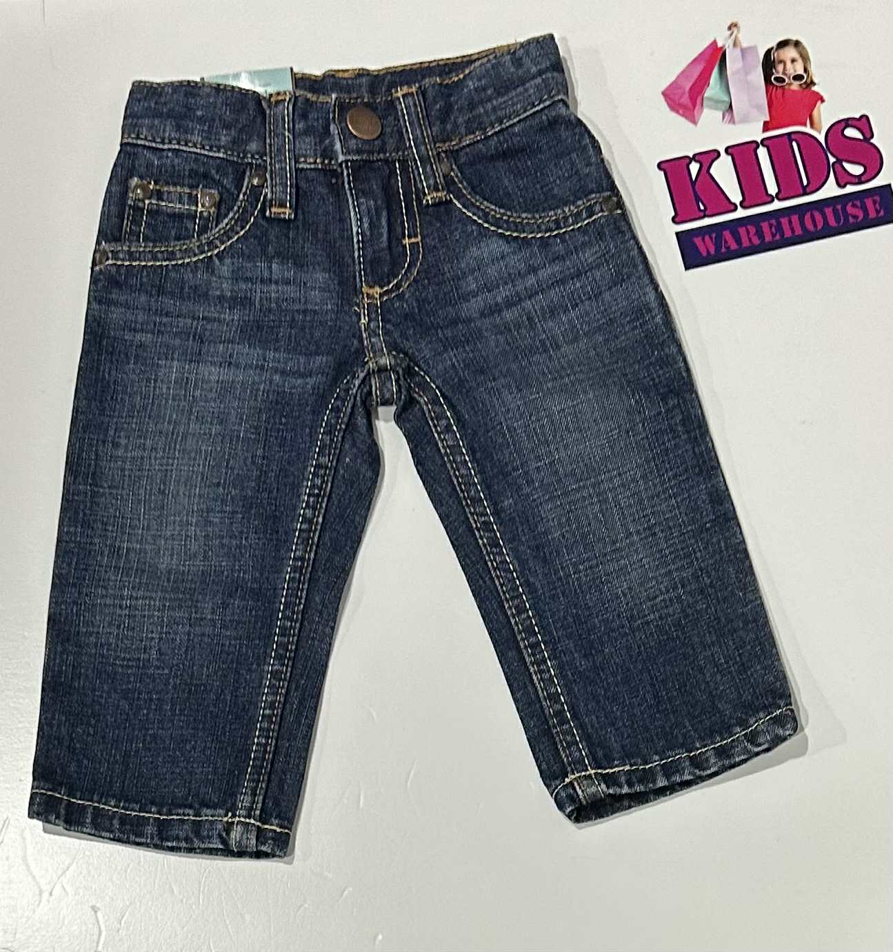 All Around Baby Blue Jean Pants Size 00