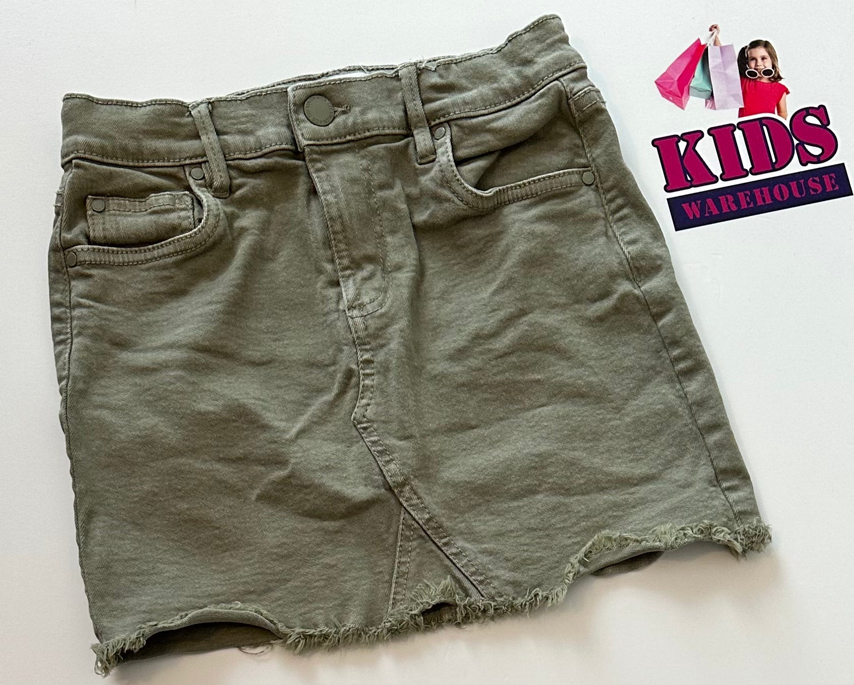 Denim top skirt 9-10