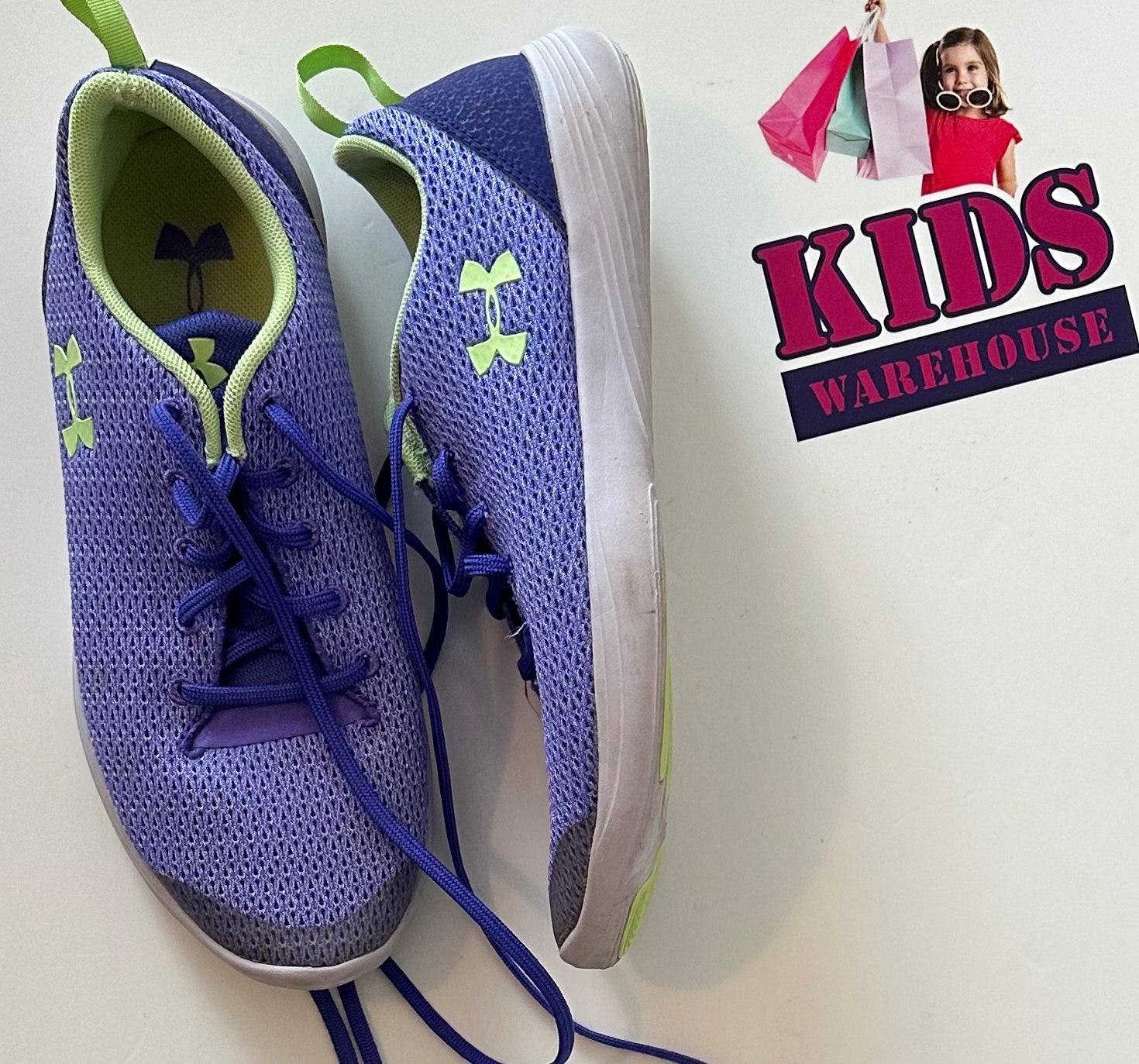 Under armour best sale shoes kids purple