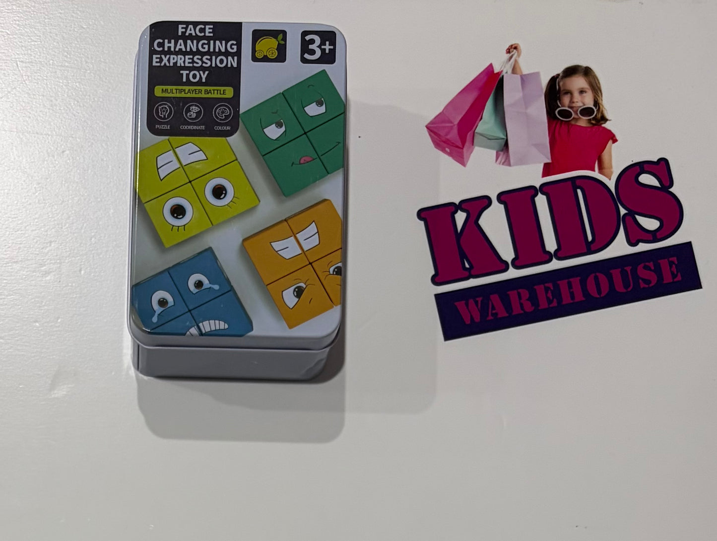 Face Changing Expression Toy 3+