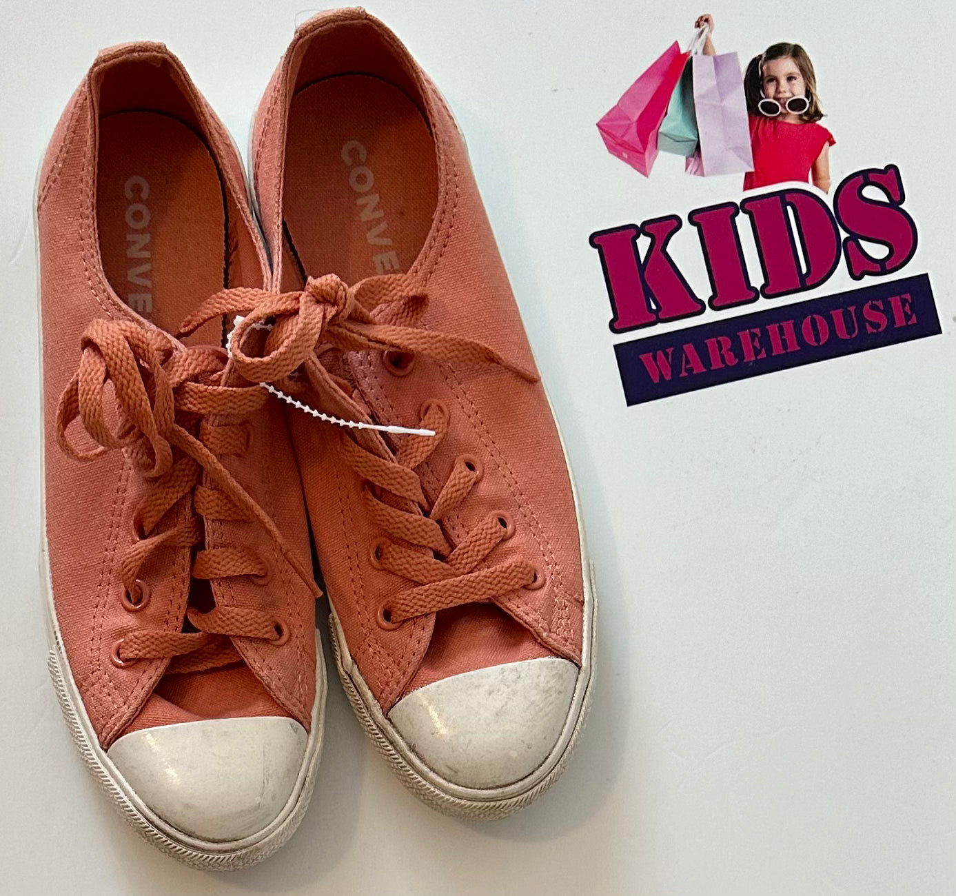 Converse Peach Shoes Size US6 UK4 Older Child Kids Warehouse AU