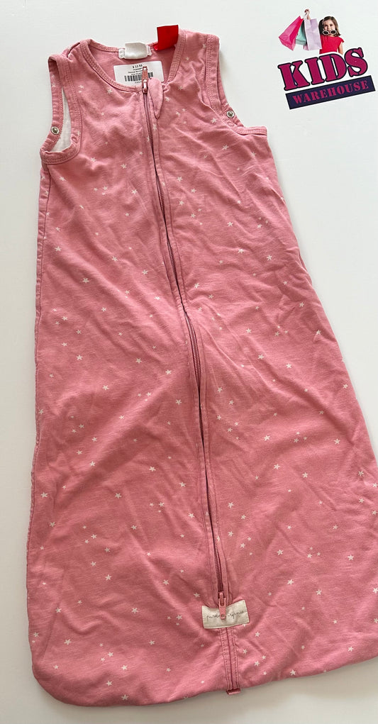 Purebaby Pink Growbag Size Small 000-0 (3-12months)