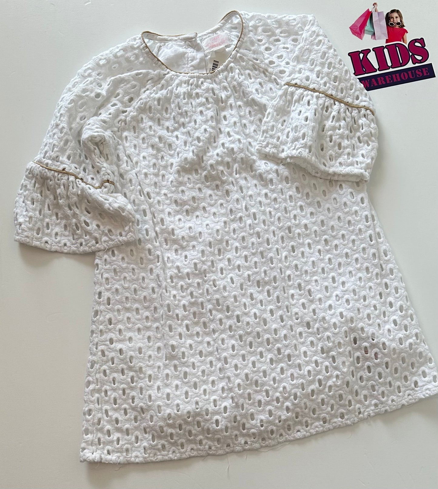 Pumpkin Patch White Lace Dress Size 5