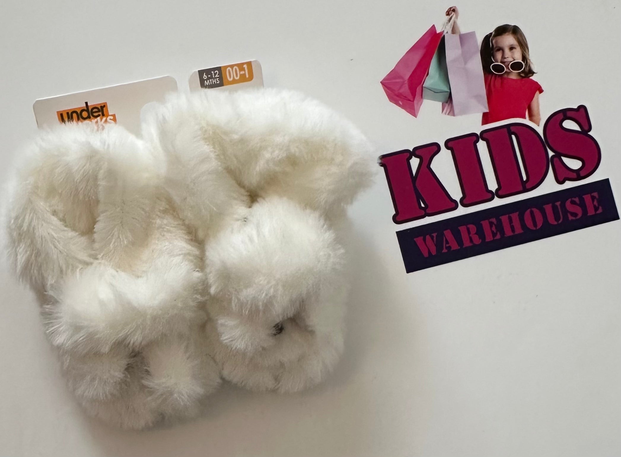 Baby hot sale fuzzy slippers