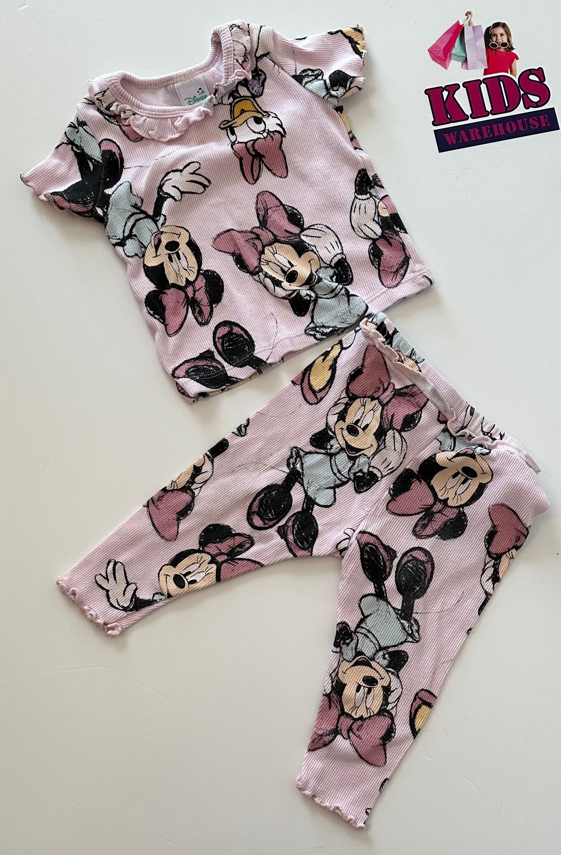 Disney Minnie Mouse 2 Piece Set Size 0 Kids Warehouse AU
