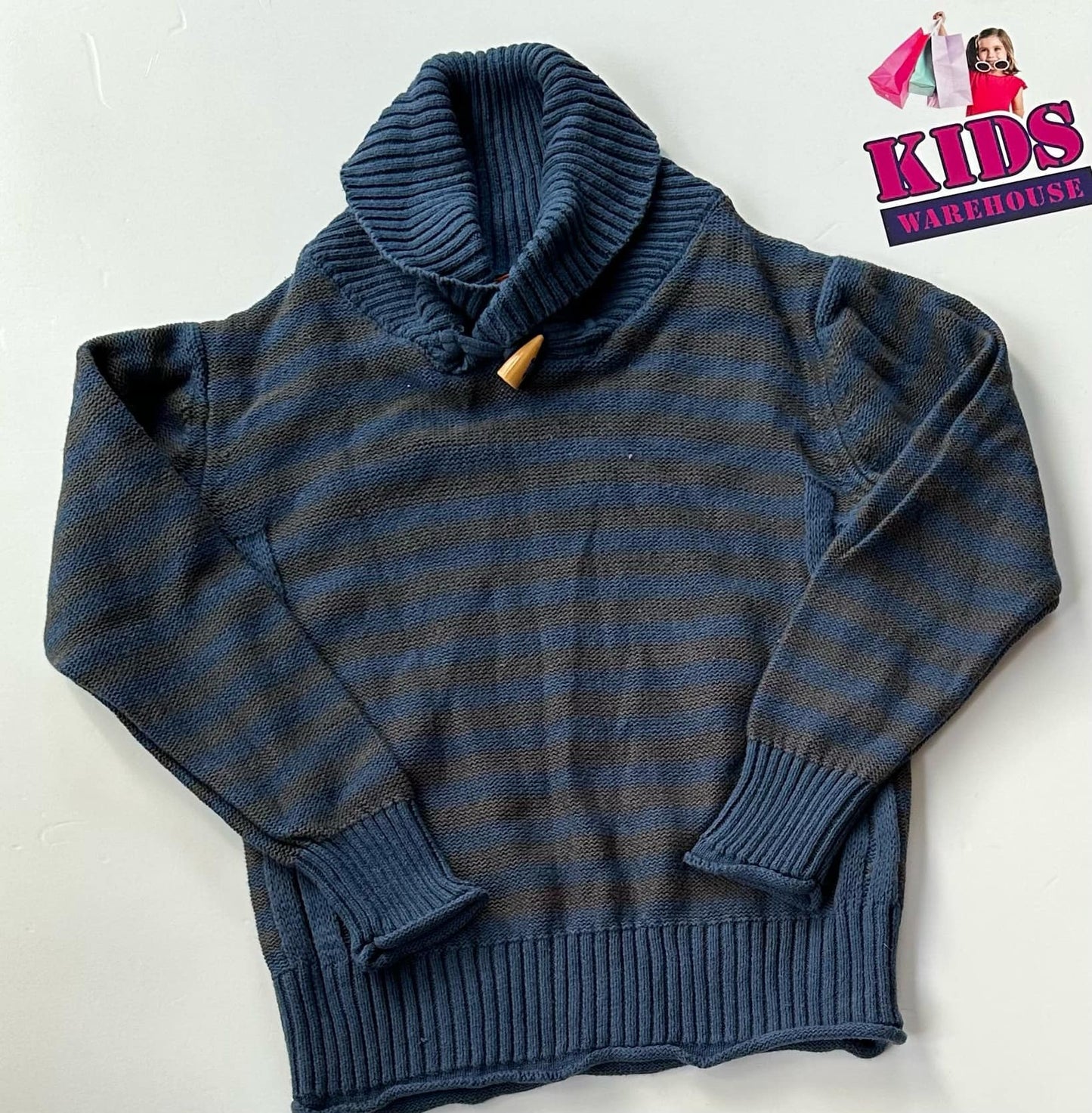 Tilt Blue & Grey Jumper Size 5