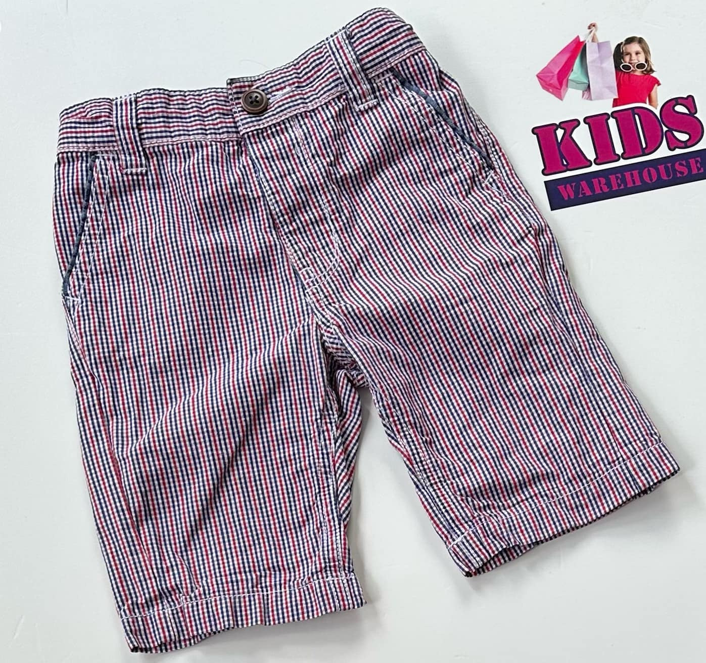 George. Blue & Red Shorts Size 2