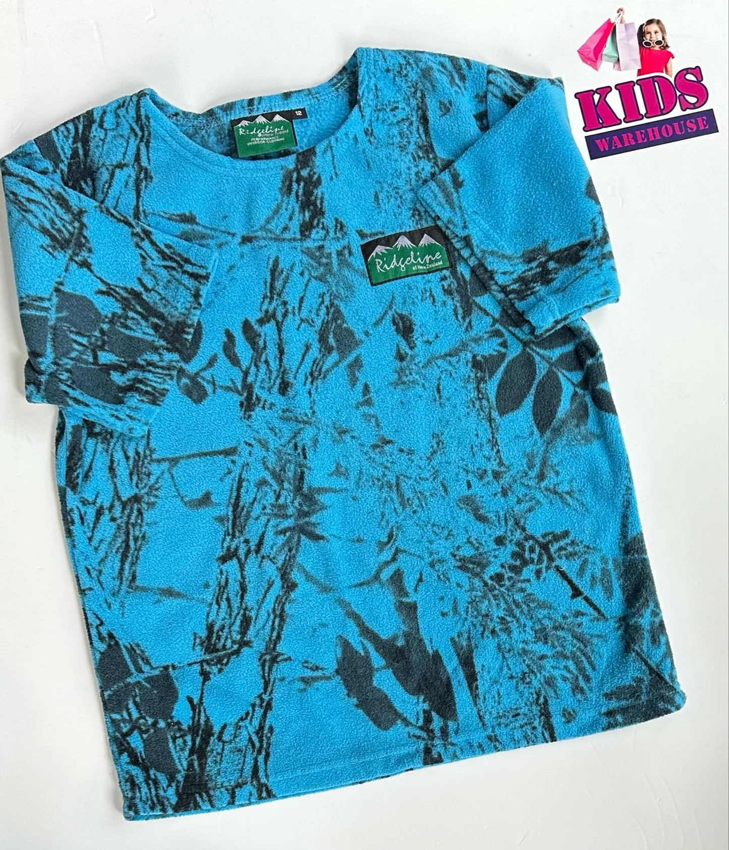 Ridgeline Of New Zealand Blue Jumper Size 12