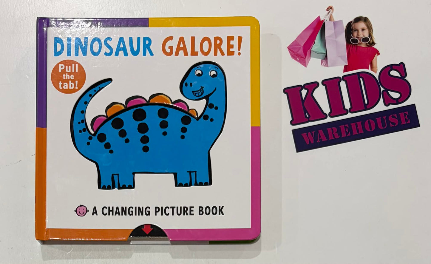 Dinosaur Galore!, Pull The Tab Book (Board Book) - Charlie Alder