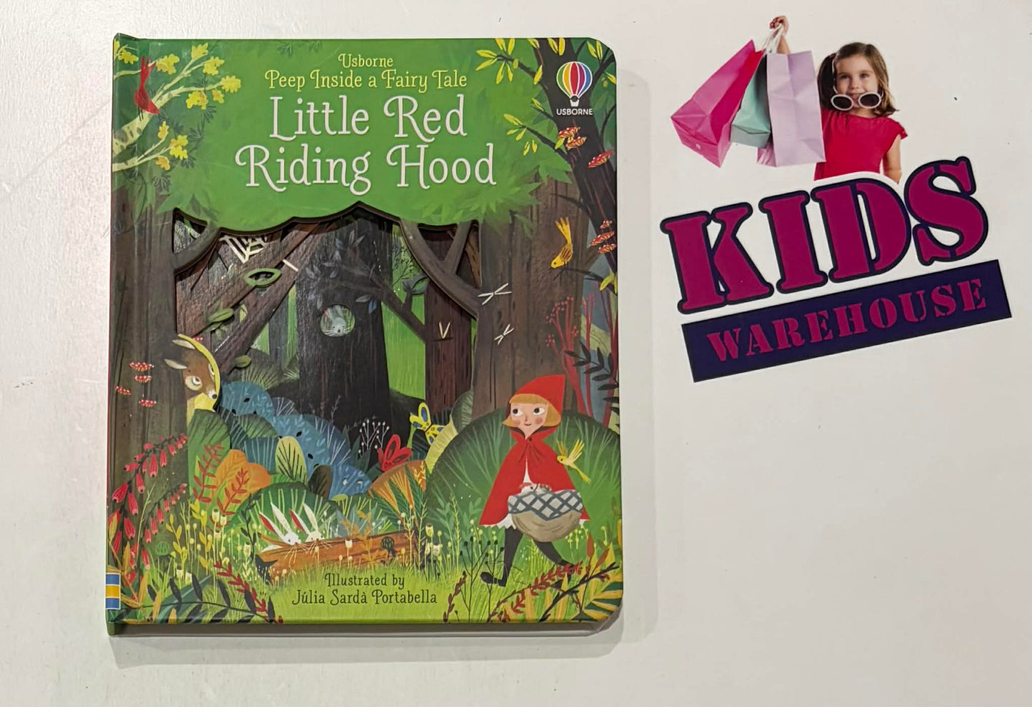 Little Red Riding Hood, Peep Inside Fairy Tale (Board Book) - Júlia Sardà Portabella, Anna Milbourne, Nicola Butler