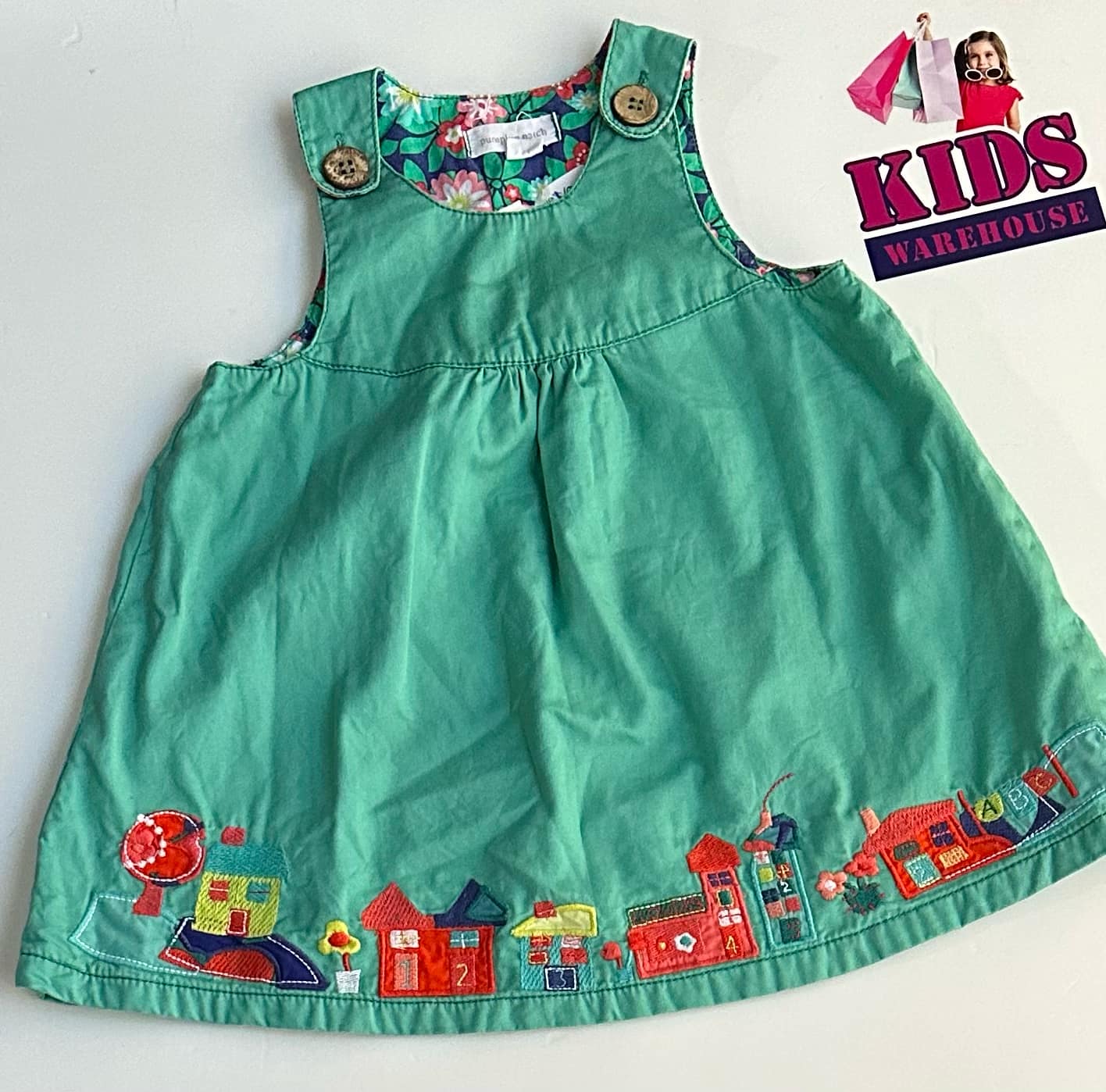 Pumpkin Patch Green Dress Size 00
