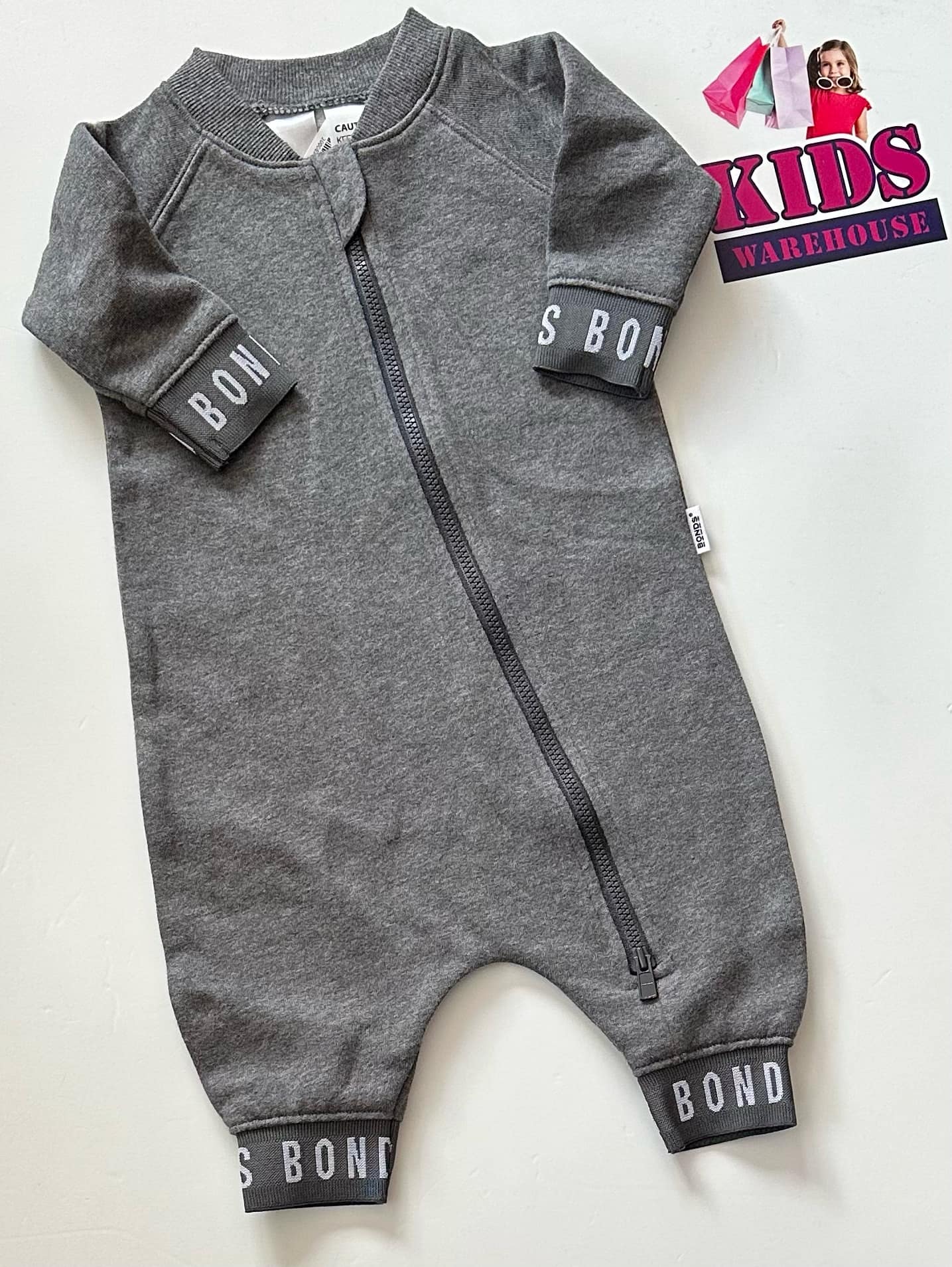 New Bonds Grey Jumpsuit Size 000