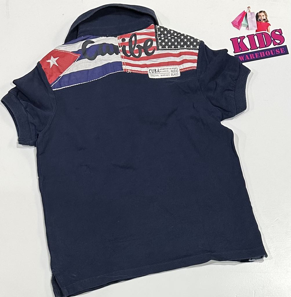 Original Marines Blue Top Size 8