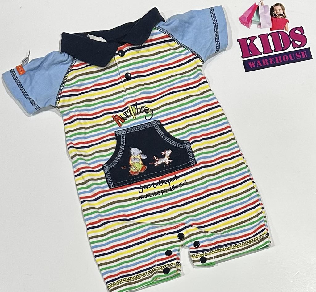 Humphrey’s Corner Blue Multicoloured Bodysuit Size 000