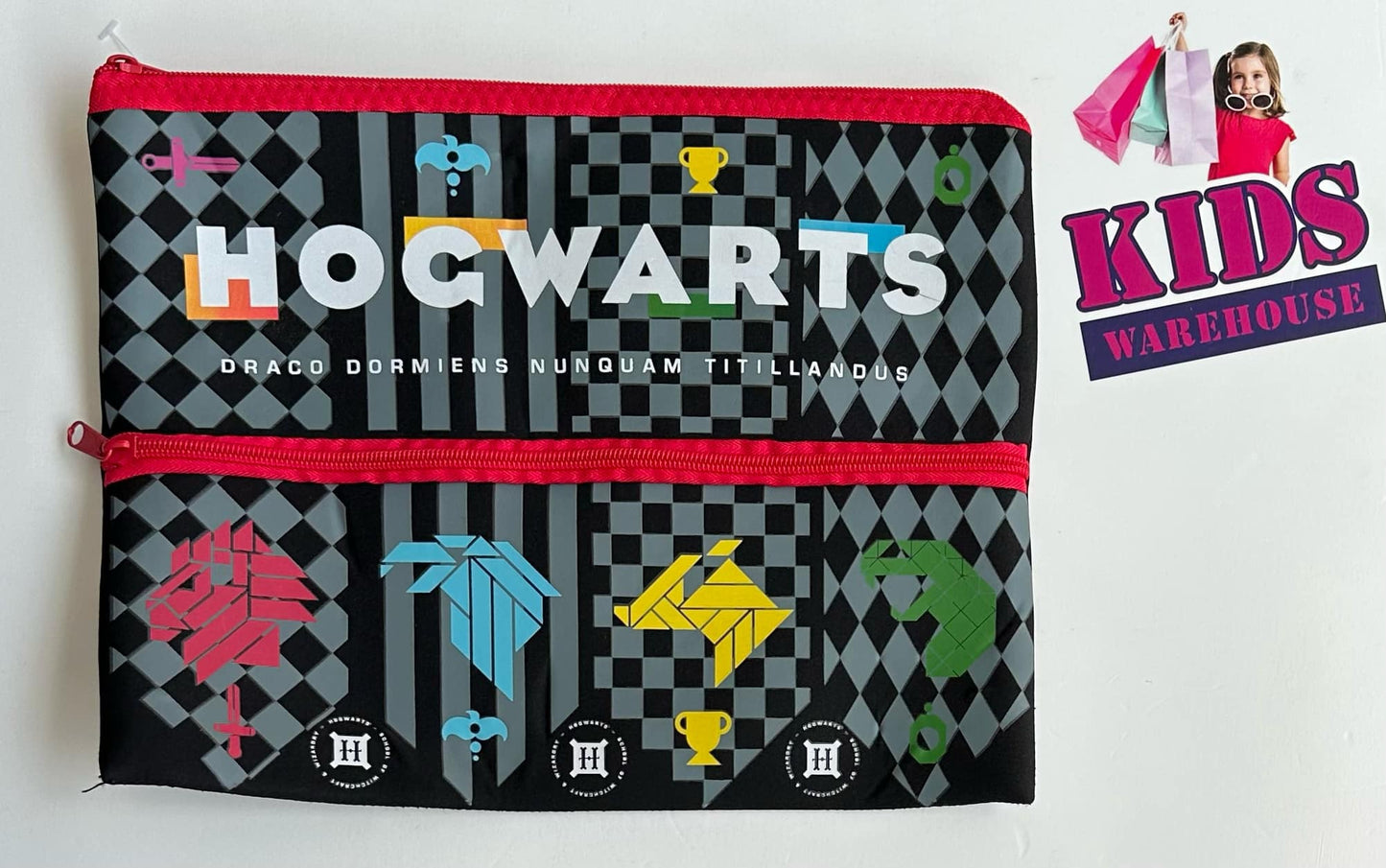Hogwarts House Colour Print Pencil Case