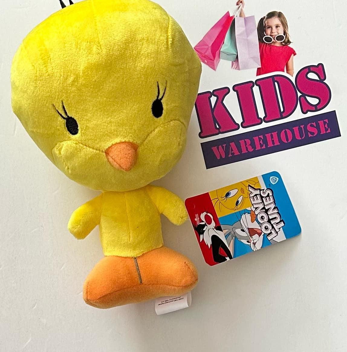 NEW Looney Tunes Tweety Bird Plush Toy