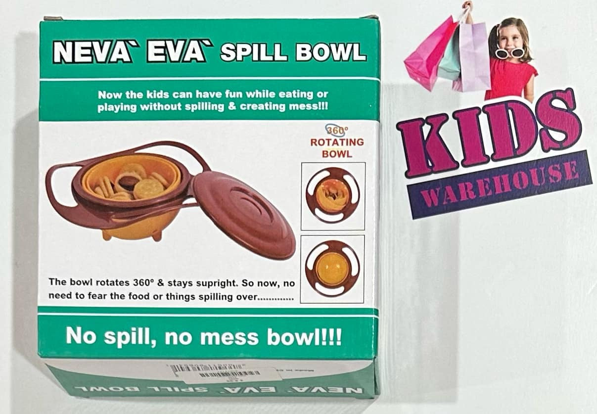 Neva' Eva' Spill Bowl 360° Rotating Bowl