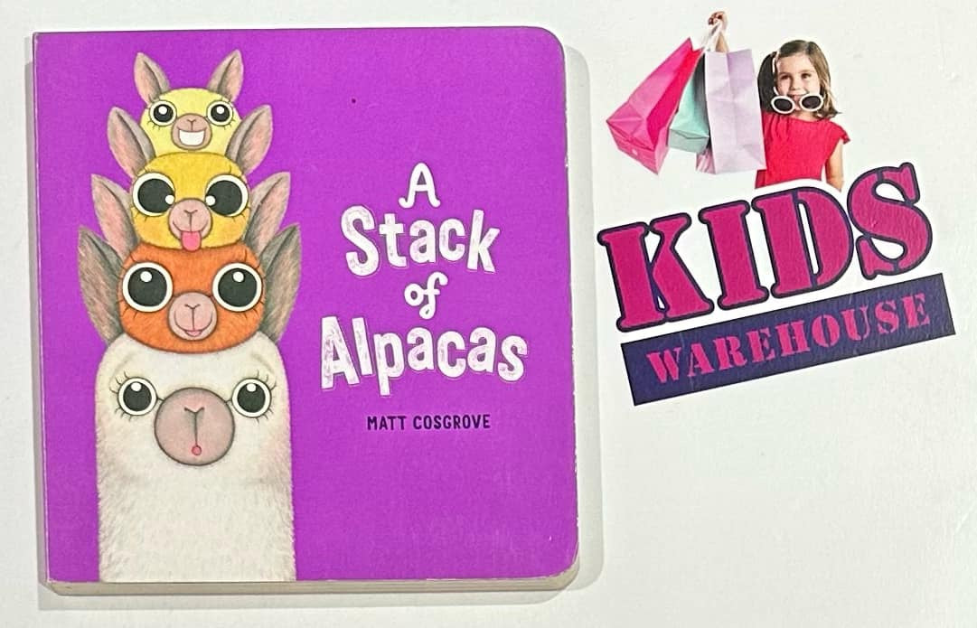 A Stack Of Alpacas (Board Book) - Matt Cosgrove