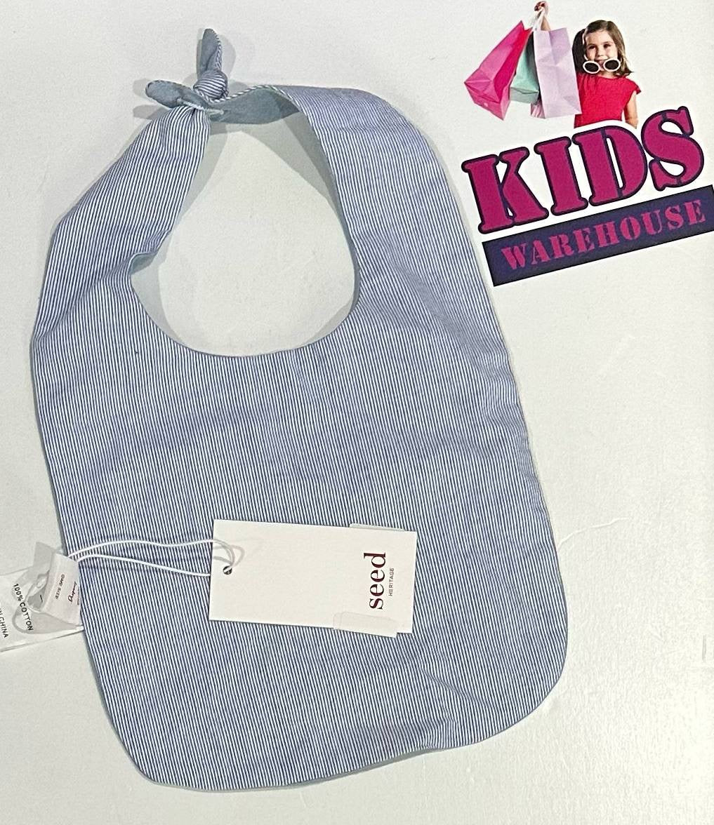 NEW Seed Heritage Baby Blue Bib