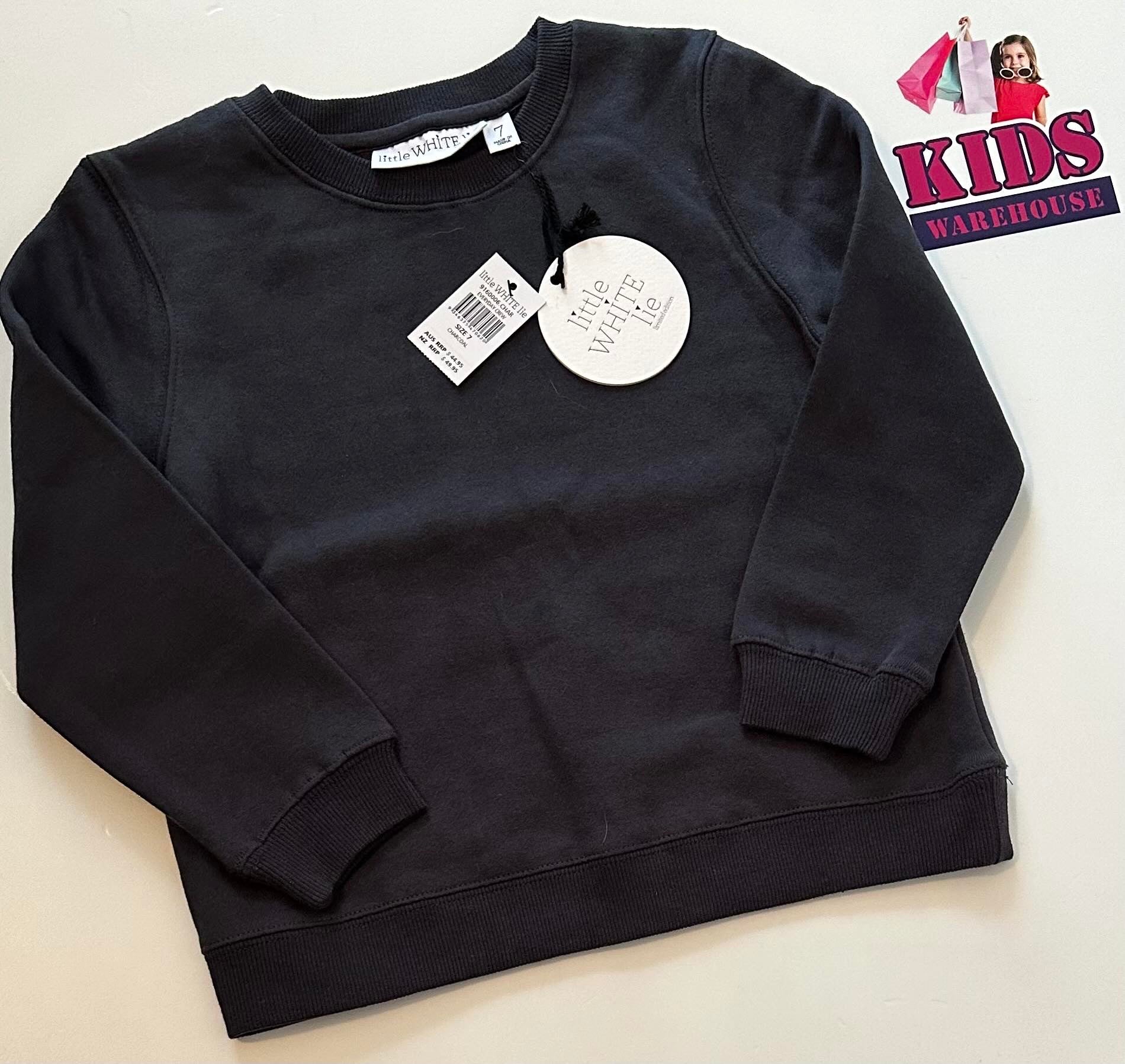 New Little White Lie Black Jumper Size 7