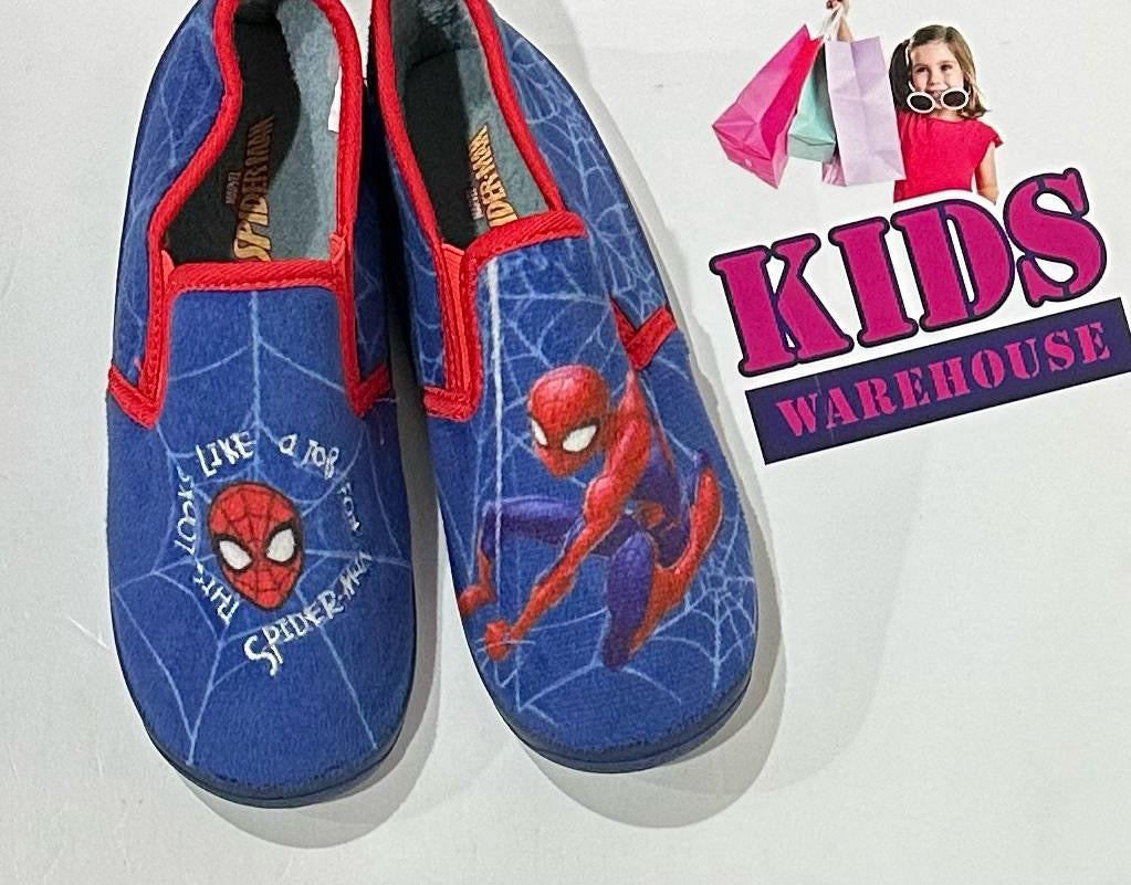 Marvel Spiderman Theme Slippers Size 11