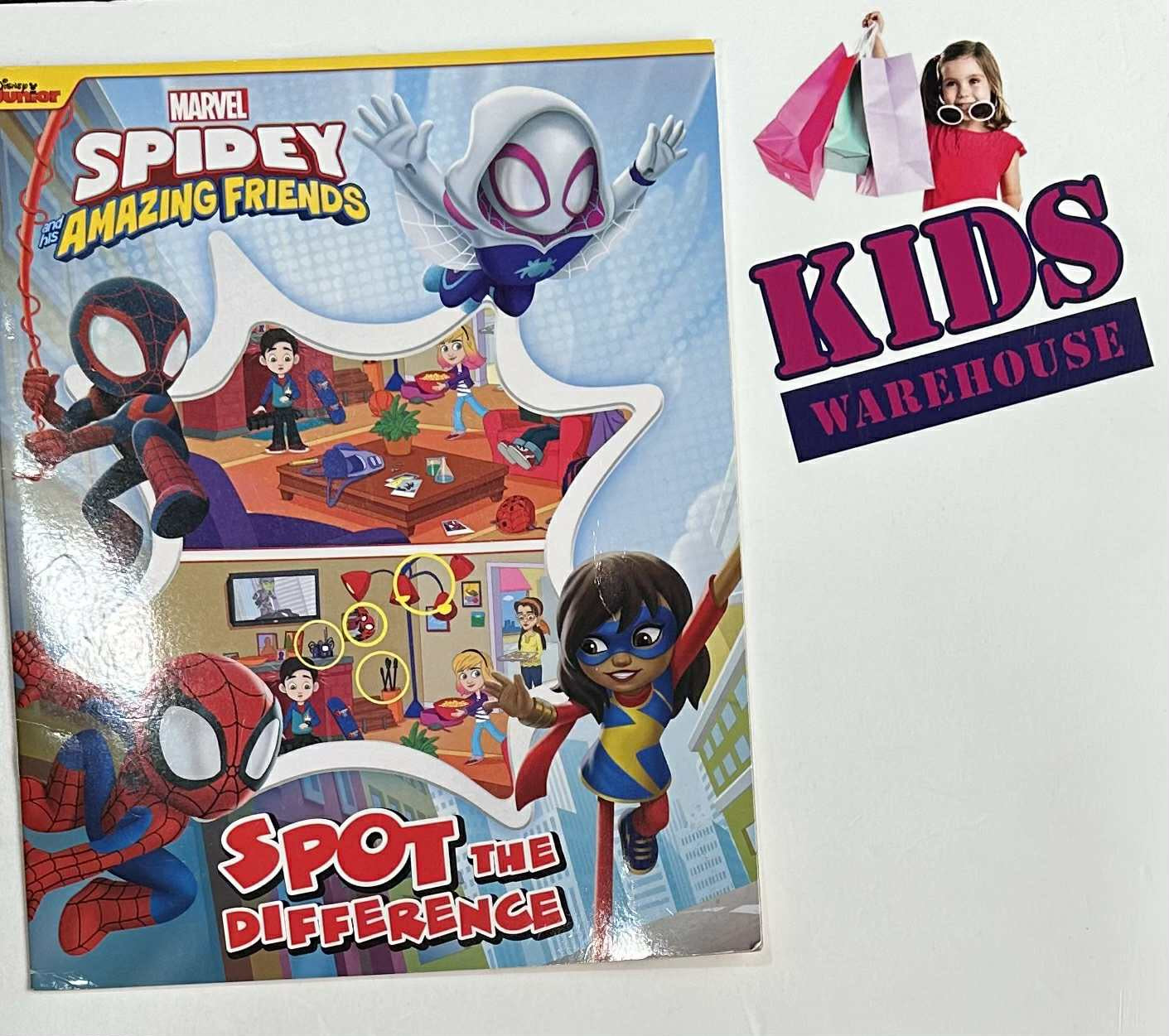 Marvel Spidey Amazing Friends Spot The Difference