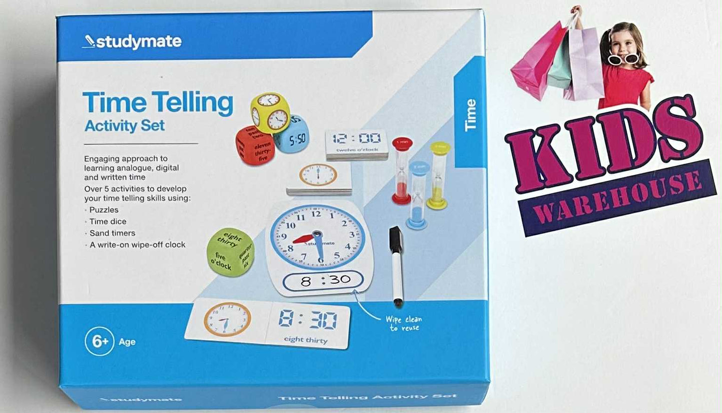 NEW Study Mate Time Telling Activity Set