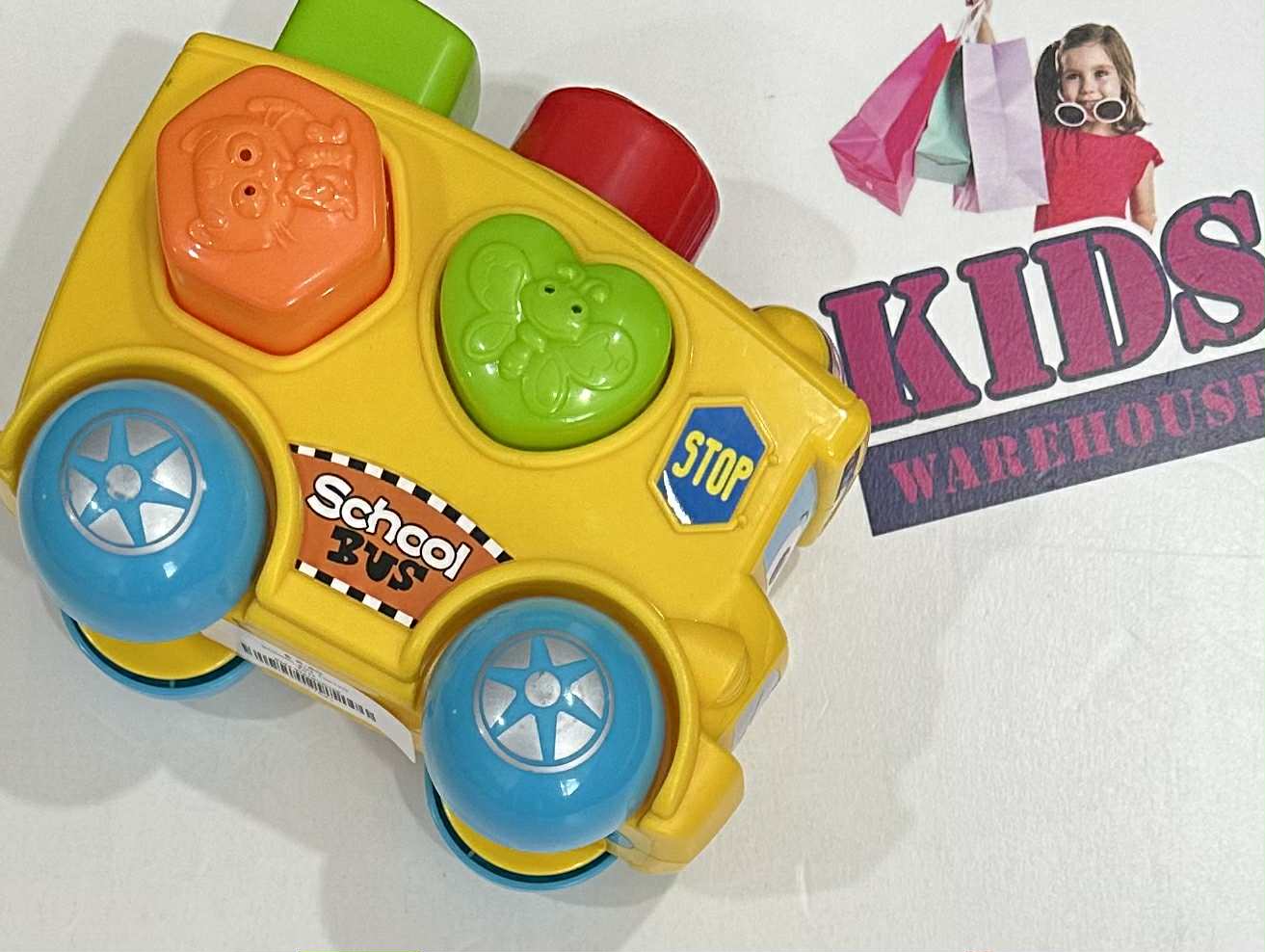 School Bus Shape Puzzle Toy