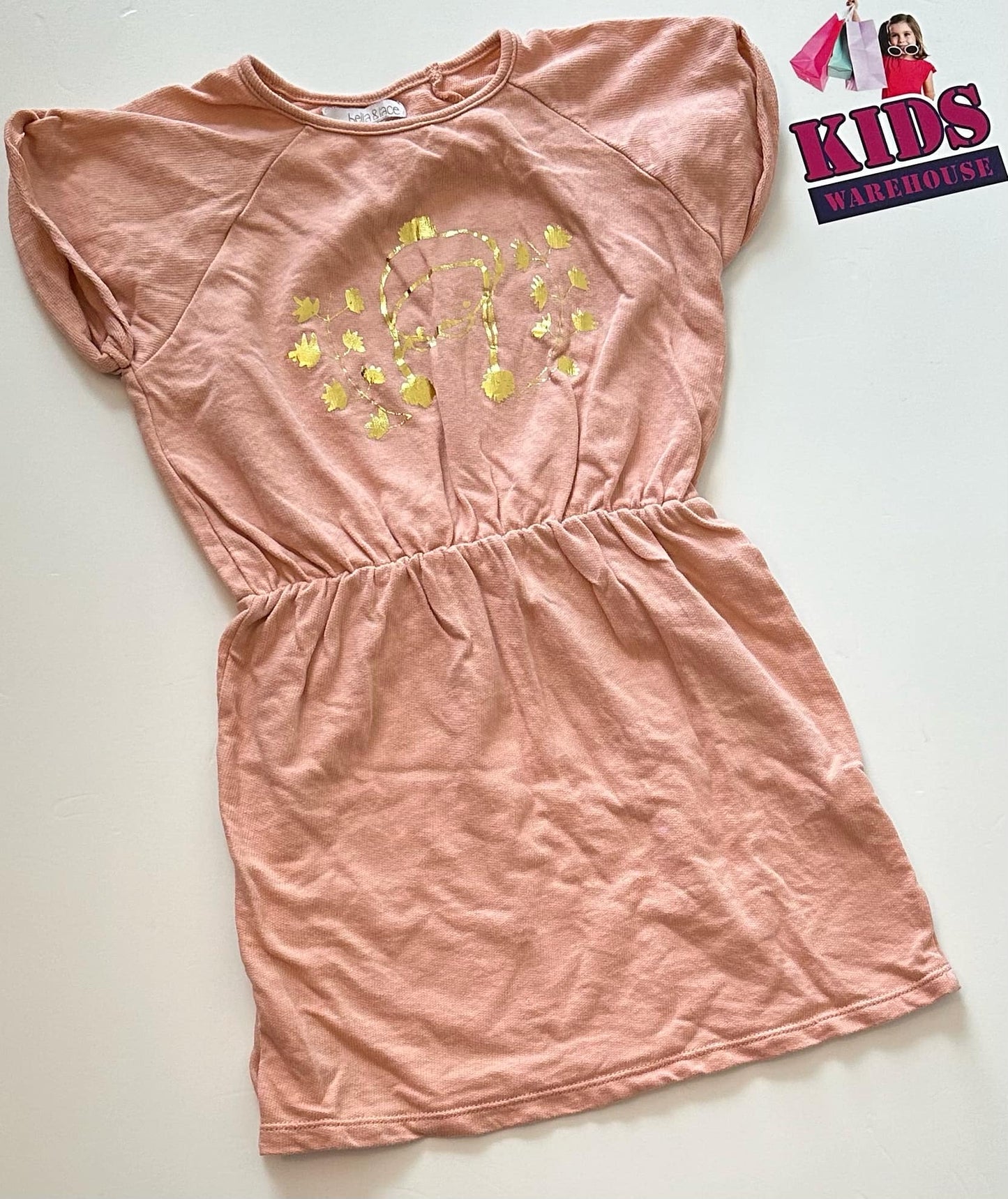 Bella & Lace Pink Dress Size 5